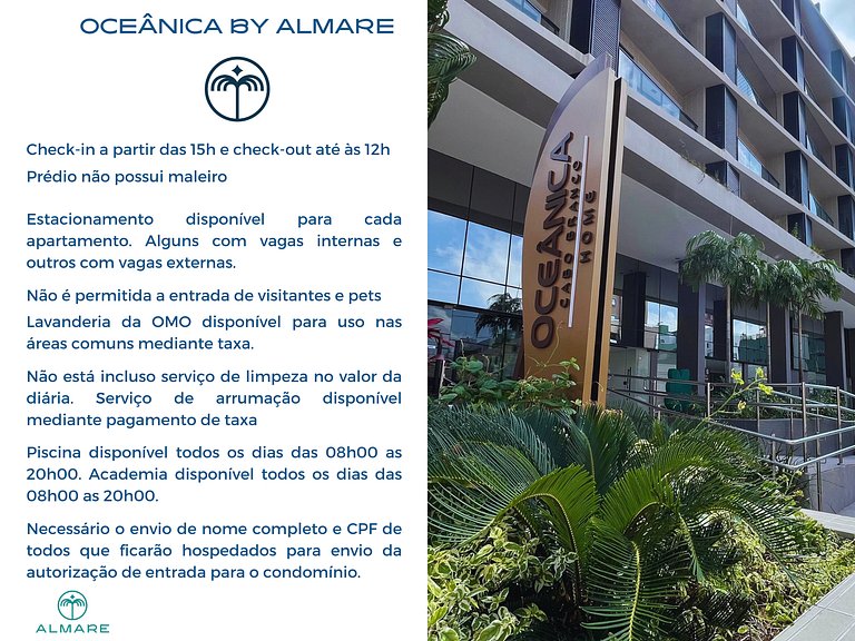 Flat Oceânica Premium - By Almare