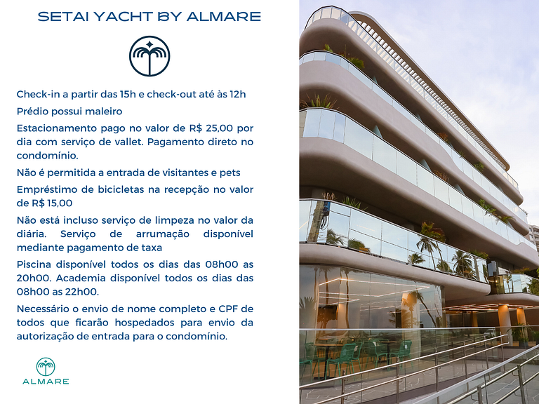 Setai Yacht Comfort - By Almare Flats