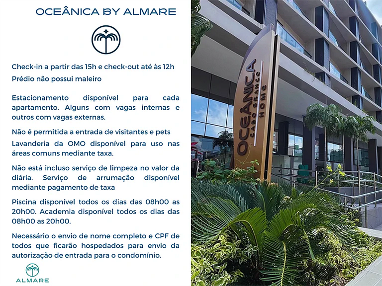 Flat Oceânica Prime - By Almare