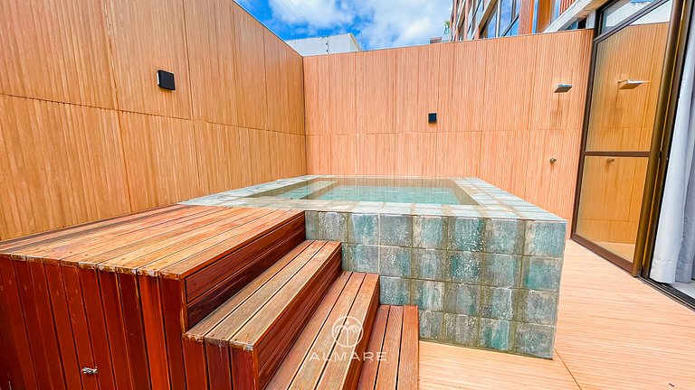 Flat FM20 Cabo Branco Piscina Privativa By Almare
