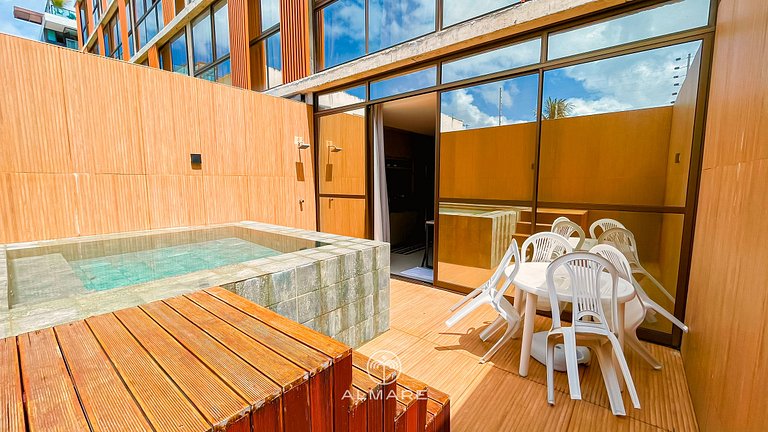Flat FM20 Cabo Branco Piscina Privativa By Almare